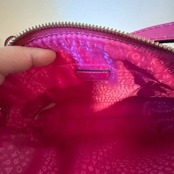 💖 Kate Spade Wellesley Hannah Crossbody / Shoulder Bag | Hot Pink Leather - Picture 8 of 9